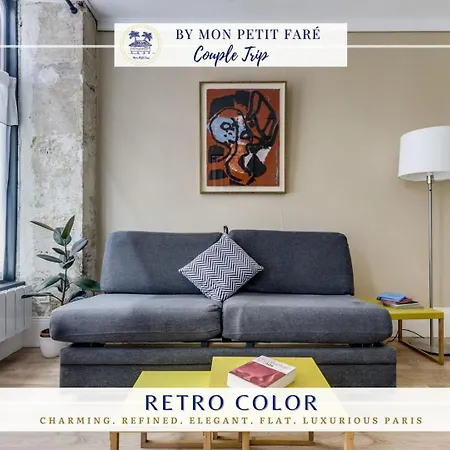 Retro Color - Rénové Proche De Tour Eiffel Parigi